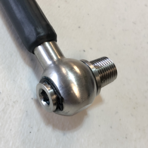Shock Swivel Canister Line - 1/8" NPT x 1/8" NPT x 15"