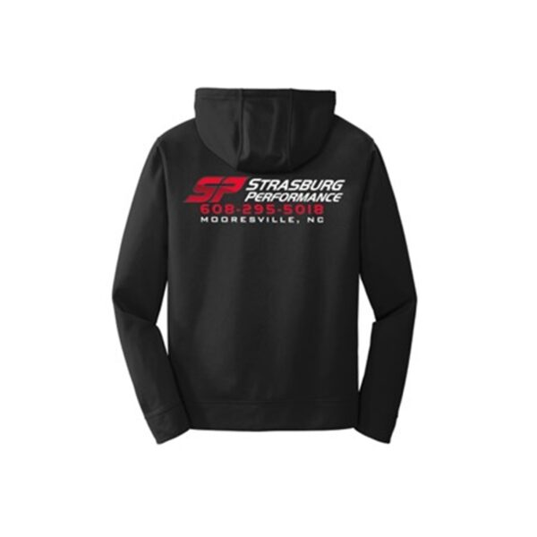 Hoodie - Performance Polyester - Black - Image 2